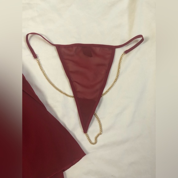 ASHLEY STEWART CHAIN LINGERIE SIZE: 1X - Picture 3 of 7